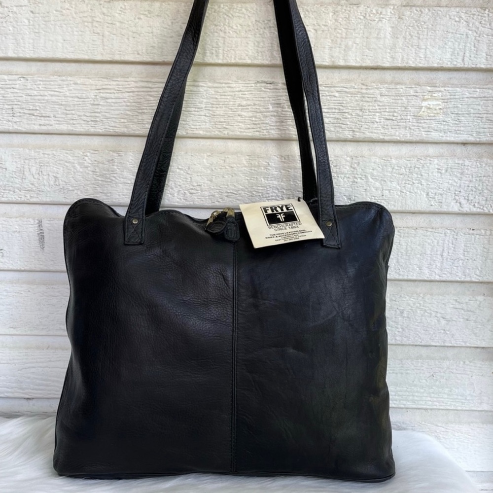NWT | FRYE Leather Vintage Deadstock Laptop Work Bag Melissa Lucy Mindy Logan